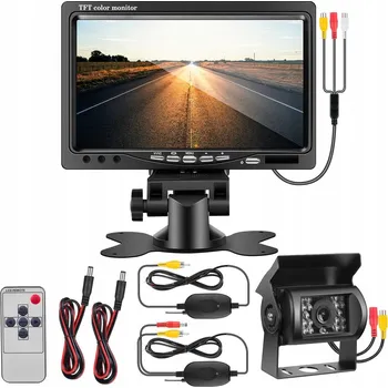 AHD7010 Couvací sada s Full HD kamerou pro TIR, autobus, kombajn