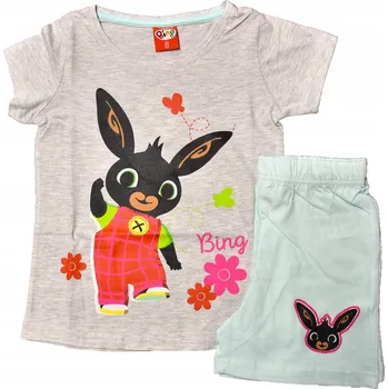 Pyžamo KRÁLÍČEK BING dětské letní bavlněné dívčí 116