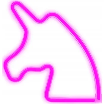 Lampička Neon LED Forever Light jednorožec růžový