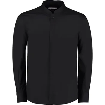 Pánská košile Kustom Kit | KK 161 black XXL Košile