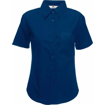 Dámská halenka F.O.L. | Lady-Fit Poplin Shirt SSL navy L Halenka
