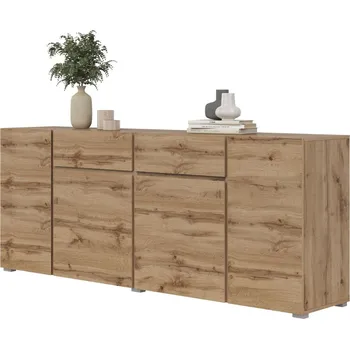 Komoda Široká komoda ELOWEN - dub wotan