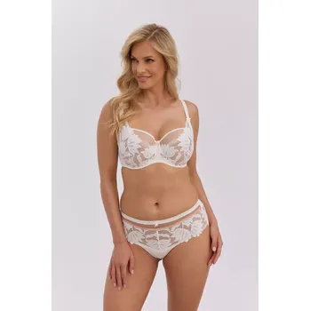 Podprsenka Gaia měkká podprsenka BS 1135 Nike Ecru-Mokka ecru-mocha 95D