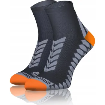 Pánské ponožky Sesto Senso Ponožky SPORT SOCKS černé, velikost 47-50