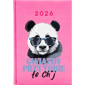 Kalendář Knižkový kalendář 2026 A5 FunnyCase růžový