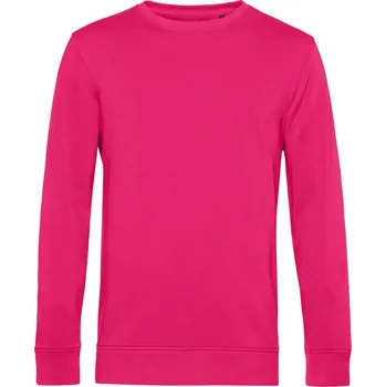 Dámská mikina B&C | Inspire Crew Neck_° magenta pink XS Mikina