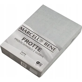 Prostěradlo Prostěradlo s gumou froté 220x200 +30cm světle šedé