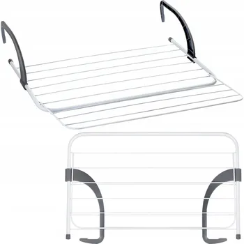 Sušák na prádlo Závěsný sušák na prádlo AWD INTERIOR 1952 LilyDry na balkon, 7 m