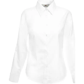 Pánská košile F.O.L. | Lady-Fit Oxford Shirt LSL white XS Halenka
