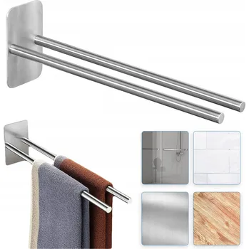 Držák na ručník Lepicí tyčinka Bedee šedá