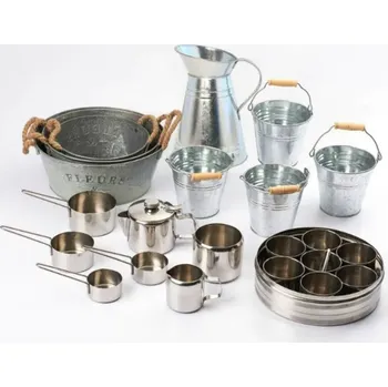 Sada nádobí Kovové nádobí na vaředí 20ks