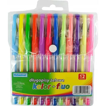 Schemat vícebarevného Gelová propiska