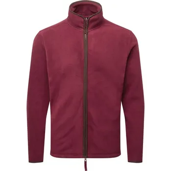 Pánská casual bunda Premier | PR 823 burgundy/brown M Bunda (fleecová)