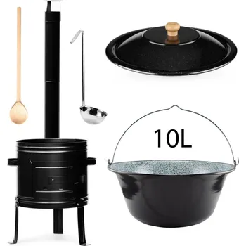 kotlíky Perfect Home Set-17 Kotlíková souprava 10 L, 5 ks