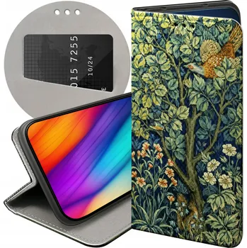 Pouzdro na mobilní telefon Flipové pouzdro Hello Case pro Samsung Galaxy A32 5G zelené