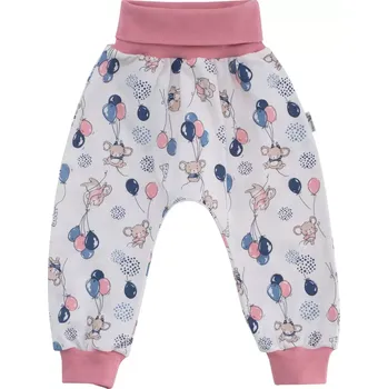 ESITO | Dětské tepláky Myšky růžové - růžová / 62