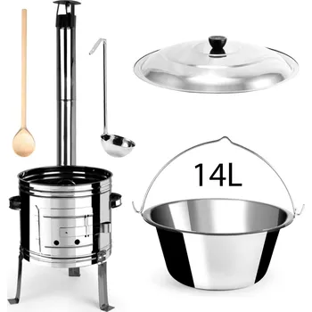 kotlíky Perfect Home Set-30 Kotlíková souprava 14 L, 5 ks