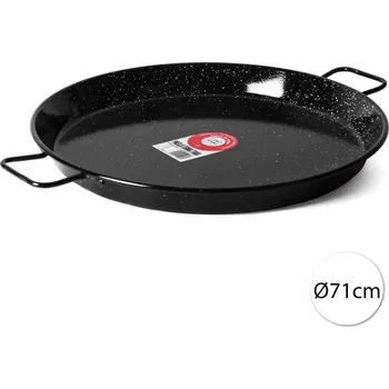 Pánev Garcima 13397 Smaltovaná paella pánev 71 cm