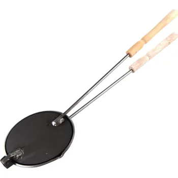 Kuchyňské kleště Perfect Home Ocelové kleště na slaninu s dřevěnou rukojetí, 12997