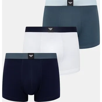 Boxerky Boxerky Emporio Armani Underwear 3-pack EM002205.AF20673 námořnická modř 59X, vel. S
