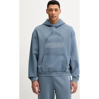 Dámská mikina Bavlněná mikina Guess NAWAT Z6RQ10.KD371 modrá 95X, vel. XL