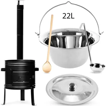 Outdoor vaření Perfect Cauldron Kotlíková souprava 22 l