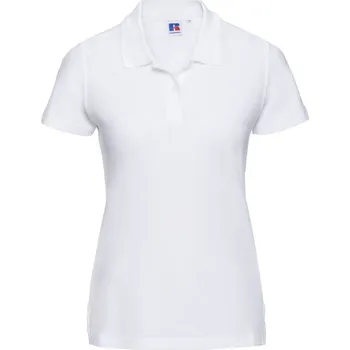 Dámské tričko Russell Athletic | 577F white XS Polo - dámské