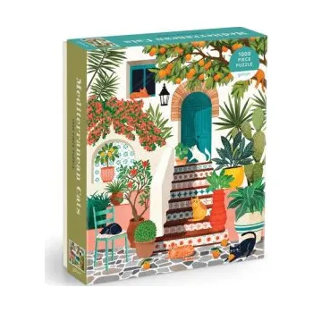 Hračka MEDITERRANEAN CATS 1000PC PUZZLE – GALISON (EN)