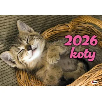 Kalendář Kalendář kočky 2026 nástěnný albumový