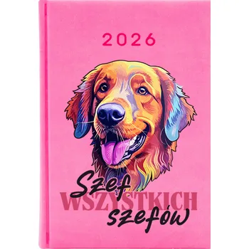 Kalendář Knižkový kalendář 2026 A5 FunnyCase růžový