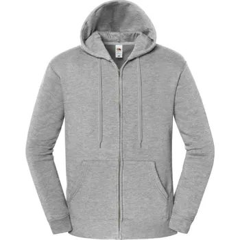 Pánská mikina F.O.L. | Iconic Premium Hooded Sweat Jacket athletic heather 4XL Mikina s kapucí