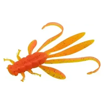 Umělá nástraha Delphin Gumová nástraha Nymfa MANYA UVs 10,5cm Firedot 5ks (101002310)