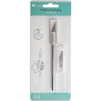 Pracovní nůž Precizní řezací nůž s 3 vyměnitelnými čepelemi dpCraft