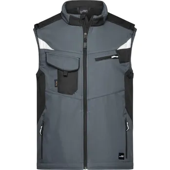 Pánská vesta Daiber | JN 845 carbon/black XXL Vesta (pracovní)