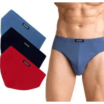 Slipy Pánské slipy slipy 3-BALENÍ ATLANTIC 3MP-129 - XXL