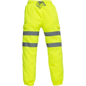 Yoko | HV 016T hi vis yellow 3XL Tepláky