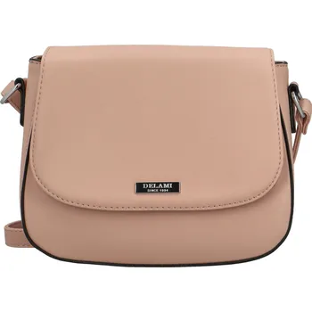 Kabelka Dámská crossbody kabelka růžová - Delami Little Charm růžová