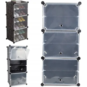 Botník Verk Group 43,6 x 94,2 x 31,5 cm Černá