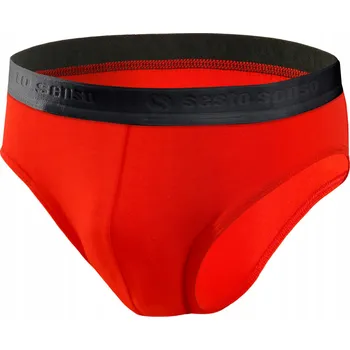 Slipy Sesto Senso Slipy červené, velikost XL