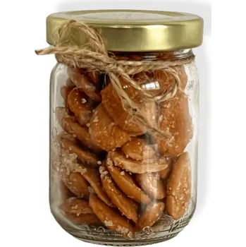 Nutworld.cz Dárková sklenička EXCLUSIVE - Mandle v medu a soli 70g