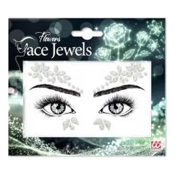 Karnevalový kostým Kryształki na twarz - Kwiatki