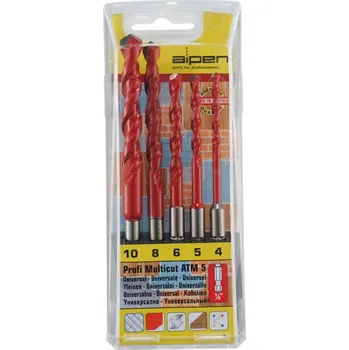 Vrták Sada vrtáků Alpen 100805100 5 kusů