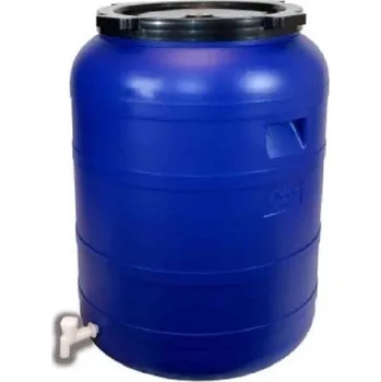 Sud Sud 200L šroubovací víko, atest na potraviny, ventil, modrá