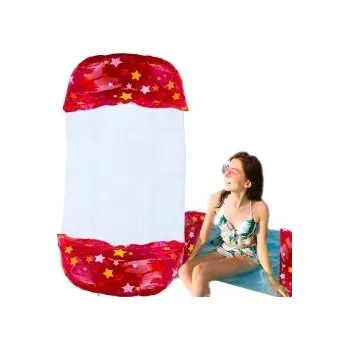 VODNÍ HAMAKA MATRACE NA PLAVÁNÍ NAFUKOVACÍ DO BAZÉNU POHODLNÉ LŮŽKO LEHÁTKO PODLOŽKA