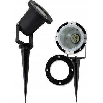 Venkovní osvětlení Solární lampa zapichovací Masterled černá 31 cm 1 ks