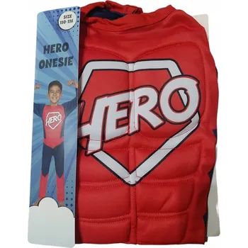 Karnevalový kostým Kostým superhrdiny pro děti vel. 110-116 Hero