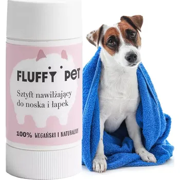 Kosmetika pro psa Veganská hydratační tyčinka FluffyPet 23 ml na tlapky a čumák pro psy