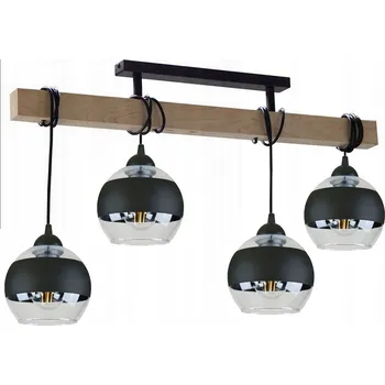 ZÁVĚSNÉ STROPNÍ SVÍTIDLO STROPNÍ SVÍTIDLO LUSTR 015-4PLK LED LOFT OBÝVACÍ POKOJ KANCELÁŘ POKOJ