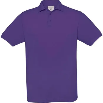 Pánské oblečení B&C | Safran purple M Polo