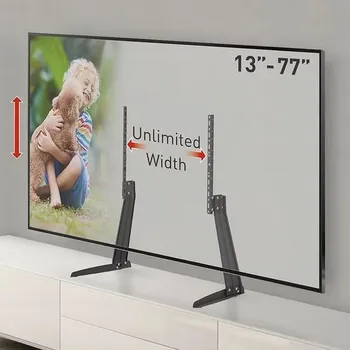 Barkan BAR S40 - TV stojan, do VESA 800x400mm, do 50kg. Náhrada za boční TV nožičky.